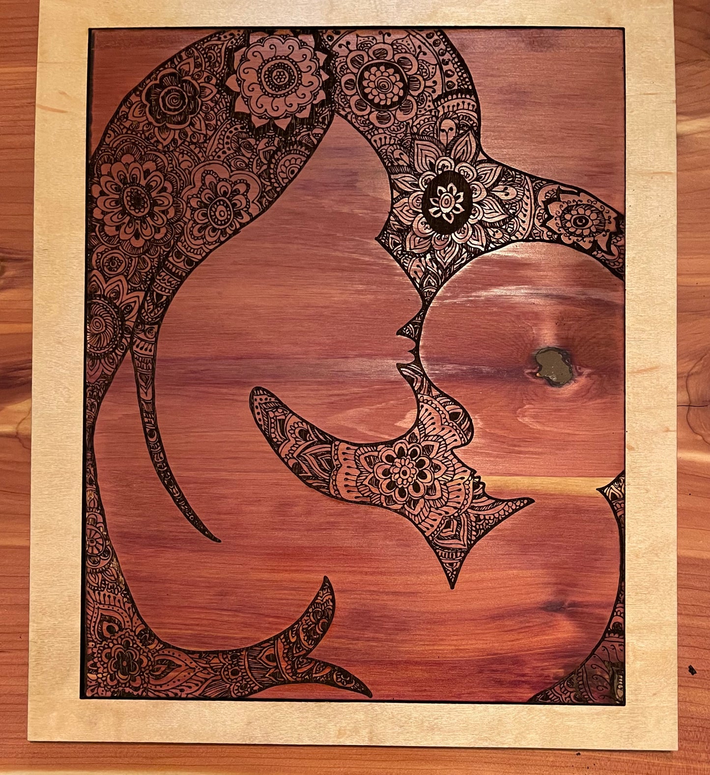 Neha Creations Mother And Child 9" by 10 3/4"